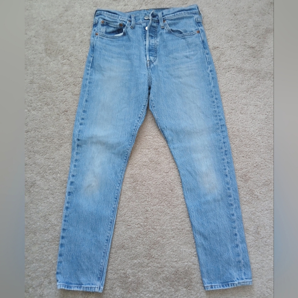 Levi's Women Skinny Jeans Light Blue Wash